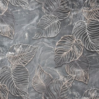 Tapet vinil pe bază de flizelină Arteks Stella 11275-06, grafit, 1,06 x 10 m