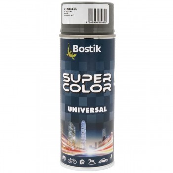 Spray email BOSTIK Super Color UNIVERSAL gri 400 ml