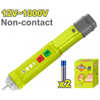 Индикатор напряжения бесконтактный DYLLU DTTP3501, 12-1000 В AC, со звуковым и световом сигналом