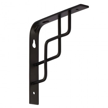 Консоль для полки Domax 150x150 мм черная (Арт. 450614)