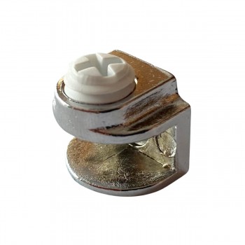 Suport pentru sticlă cu șurub 8 mm, crom 2128-11