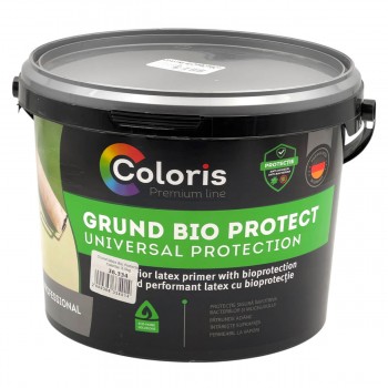 Грунтовка противогрибковая Coloris Grund Bio Protect, латексная, 3 кг