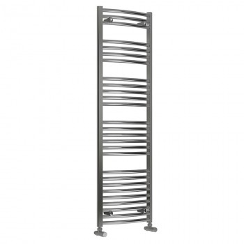Uscător de prosoape cu apă Dekorpanel C-18 500x1200 mm crom cu conectare inferioară