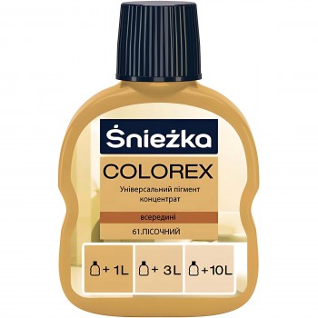 Coler Sniezka COLOREX nisip №61 0,1 l