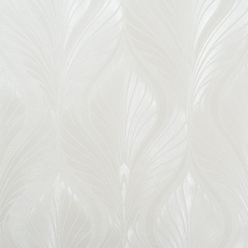 Tapet vinil pe bază de flizelină Arteks Malena 11057-01, alb, 1,06 x 10,05 m