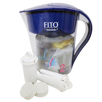 Filtru cană FITO Filter CRYSTAL PH+ albastru pentru apă rece 3 l
