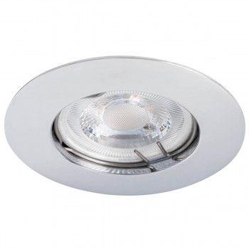 Точечный светильник KANLUX LUTOCTX-DS02B MR-16, Gx5,3, 12 В, макс. 50 Вт, хром, IP20