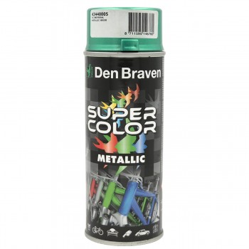 Декоративная краска Den Braven SUPER COLOR Metallic зеленый 400 мл