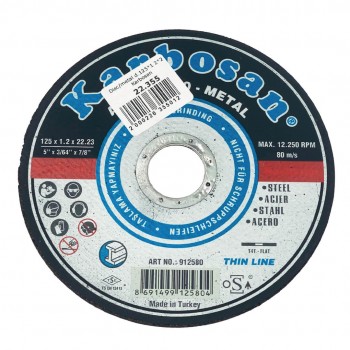 Disc de debitare pentru metal (125x22.2 mm) Karbosan 912580