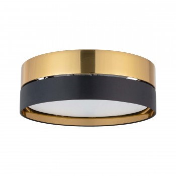 Люстра потолочная TK Lighting HILTON 4180, d.45 см, 3 x E27, IP20, черно-золотая