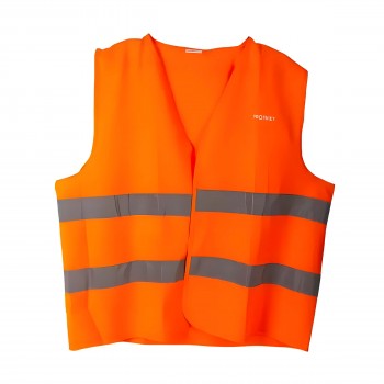 Жилет светоотражающий Profmet 2XL, из 100% полиэстера, оранжевый (Арт. 365326)