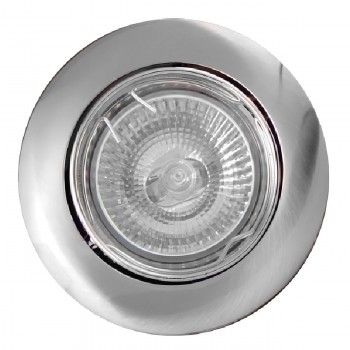 Corp de iluminat încastrat VITO VT-5526 crom mat, 50 W, IP20, 12 V, GU5.3