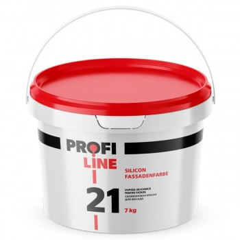 Краска фасадная силиконовая ProfiLine Silicon Fassadenfarbe, белая, 7 кг
