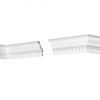 Plintă pentru tavan De-Baghet DP 03/80, 40x70x2000 mm, polistiren XPS