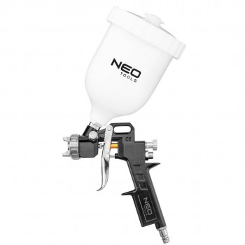 Pistol de vopsit pneumatic NEO Tools 14-702, duză 1,5 mm, rezervor superior 0,6 l, 4 bar, 230 l/min
