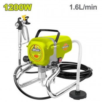 Pompă de vopsit airless DYLLU DTAY1A10, 1200 W, 1,6 l/min, 207 bar, duză 517, furtun 7,5 m
