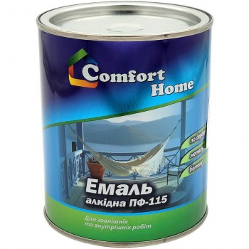 Эмаль ПФ-115 Comfort Home алкидная синяя глянцевая 2,6 кг
