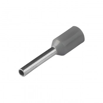 Tub capăt cu izolare MegaWatt E4009 4,0 mm2, gri, 100 bucăți MW-0801-0708