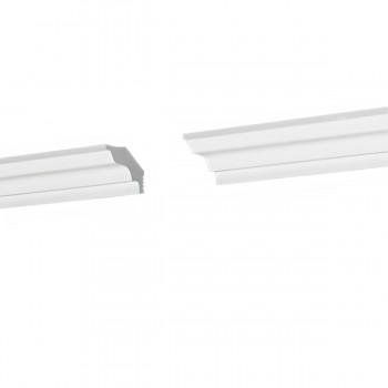 Plintă pentru tavan De-Baghet P 04, 35x30x2000 mm, polistiren XPS