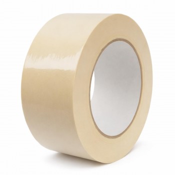 Bandă de mascare Profmet 38 mm x 50 m, 129 mkm, profesională, cremă (Art. 810137)