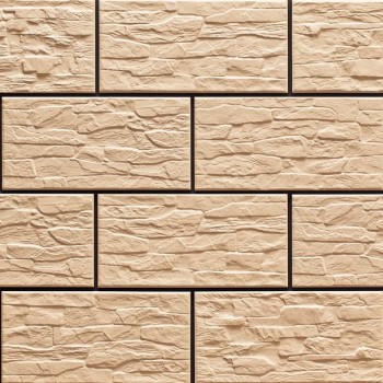 Clincher Cerrad CER 9 Kremowy 300x148 mm, 9 mm, cremă mat, sort 1, 0,53 m2 în pachet (12 buc.)