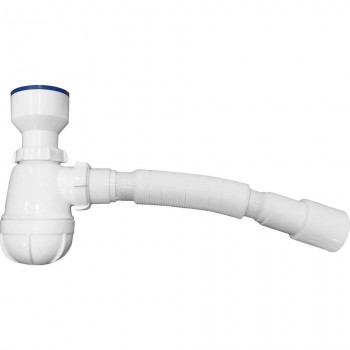 Sifon pentru pisoar Aquant 65 mm cu conductă flexibilă 40x40/50 mm (W0136-28-MR)