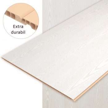 Lambriu laminat din plastic 400 x 3000 x 7 mm PREMIUM M026 (1,2 m2)