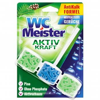 Освежитель для туалета WC Meister AKTIV KRAFT сосна 45 гр