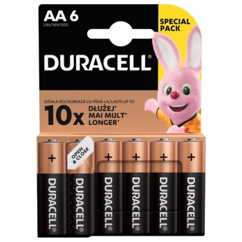 Батарейки Duracell AA Special Pack, 6 шт