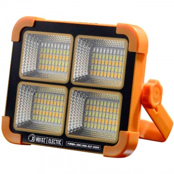 Proiector LED Horoz TURBO-200 200 W, cu panou solar, 3000/4200/6400 K, 1466 lm, IP44