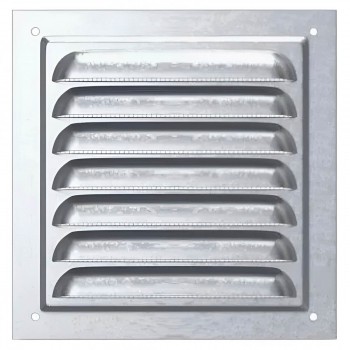 Grătar de ventilație din oțel zincat 150x150 mm ERA 1515МЦ