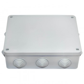 Cutie de distribuție BYLECTRICA KM-236, 186 x 146 x 58.3 mm, IP55, gri