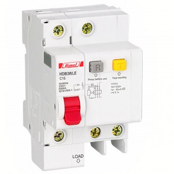 Автомат дифференциальный Himel (1P; 16A; 30мА) HDB3WLEN1C16