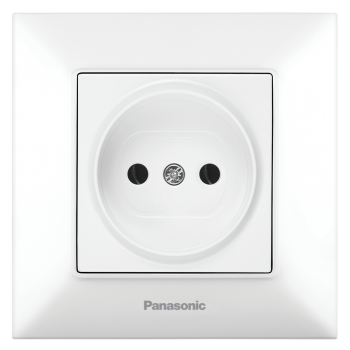 Розетка с рамкой Panasonic Arkedia Slim скрытая установка белая WNTC0201-2WH