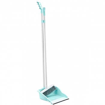 Set mătură și făraș cu coadă lungă, plastic, 25x27x104 cm, Akay AK-148
