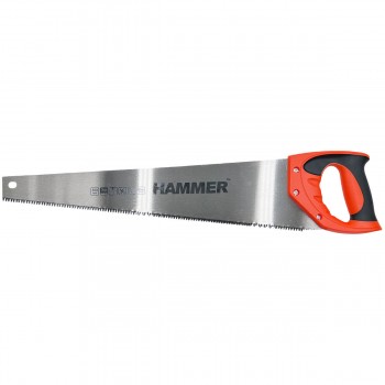 Fierăstrău manual pentru lemn Hammer 500 mm, 7 TPI, mâner bicomponent, 03100-020750