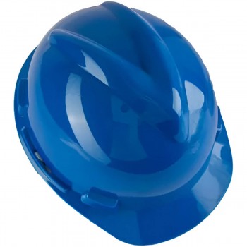 Cască de protecție pentru construcții PROFMET albastră, din plastic