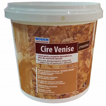 Ceară protectoare Modem Cire Venise pentru acoperire decorativă 1 l