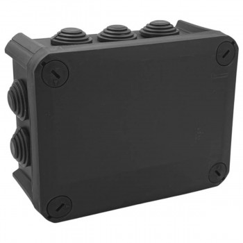 Коробка распределительная Neomax NX1146 IP66, наружная, 150х115х65 мм, полипропилен, чёрная, без клемм