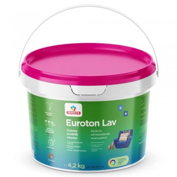 Vopsea emulsie Supraten Euroton Lav spălabilă bază albă 4,2 kg