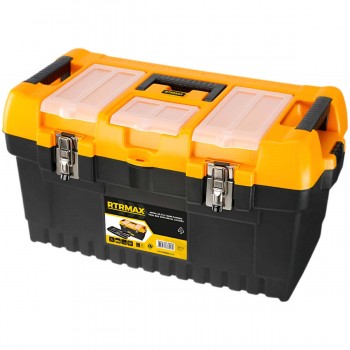 Cutie pentru scule cu organizator 19" cu încuietori metalice RTRMAX RCM019