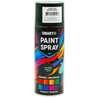 Эмаль аэрозольная универсальная Smart Color темно-зеленый 350 г