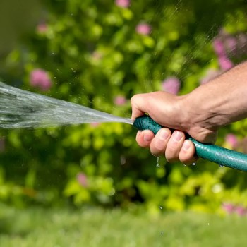 Furtun de grădină armat Profmet 5/8", 20 mm, 50 m, din PVC, verde
