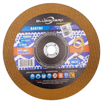 Disc de debitare pentru metal BlueShark Predator (230 x 2 x 22,2 mm) A46TBF