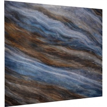 Панель декоративная самоклеящаяся оникс коричнево-синий 120х300 см для стен YC92