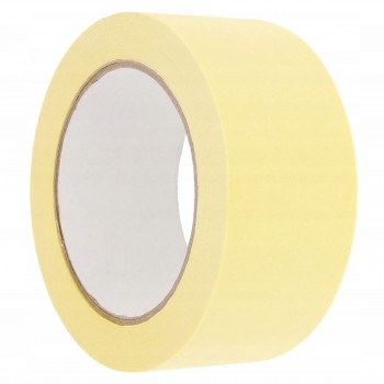 Bandă de mascare din hârtie SCLEY seria 545, 48 mm x 50 m, galbenă, 0300-455048