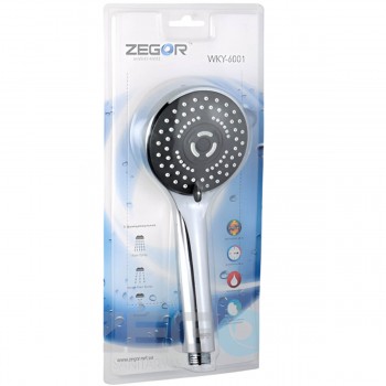 Pară de duș Zegor WKY-6001 cu 3 funcții
