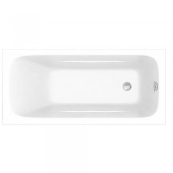 Ванна акриловая Bonito Home Aralia 1700х700 мм, прямоугольная, белая