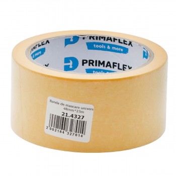 Лента малярная универсальная Primaflex 48 мм х 25 м желтая (Арт. 4825000)