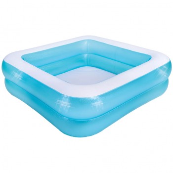 Бассейн надувной SunClub Mosaic Square 2-Ring 145х145х45 см 287 л прямоугольный